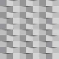 Abstract grey block geometric seamless pattern background vector illustration.