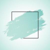 abstract background with grunge brush stroke and black border 1401 vector