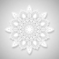 diseño decorativo de mandala 1401 vector