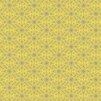 Fondo de patrón decorativo en amarillo y gris 0501 vector