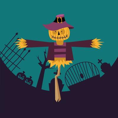 Scarecrow Vector Art, Icons, and Graphics for Free Download