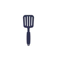 Spatula vector icon on white background