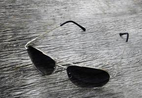 Aviators on wood photo