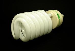 Energy efficient light bulb photo