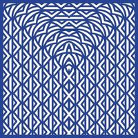 Pattern Rounded Design Vector Art