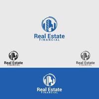 REAL ESTATE LOGO DESIGN TEMPLATE vector