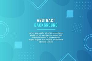 Stylish Light Blue Gradient Background With Geometric Shapes vector