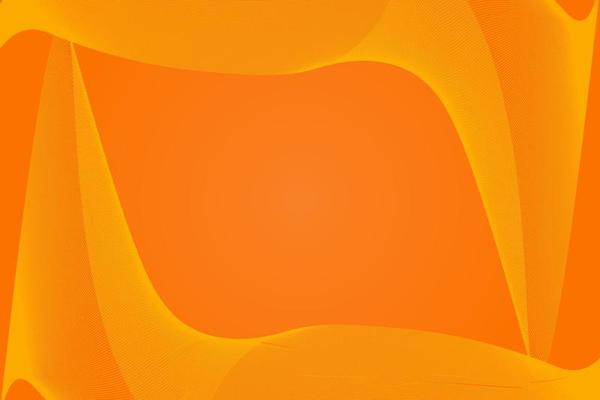 Elegant Orange Wave Background