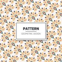 Seamless pattern with vintage decorative elements vector