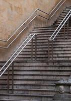 Stairs architecture in Bilbao City, Spain photo