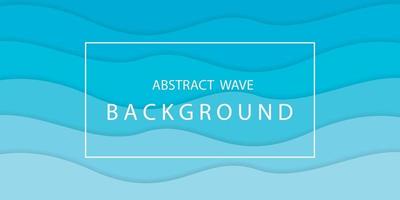 Abstract wave background vector