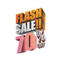 Flash sale 70 off 3d design vector