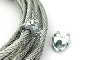 Wire rope with a lock photo