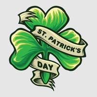 Clover Leaf for St Patricks Day vector