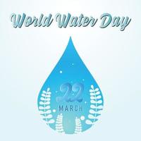 world water day design vector