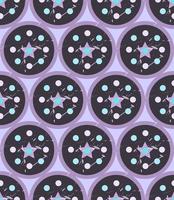 Grunge colorful geometric seamless pattern vector