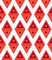 Grunge colorful geometric seamless pattern vector