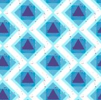 Grunge colorful geometric seamless pattern vector