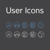 Vector User Icons