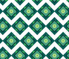 Grunge colorful geometric seamless pattern vector