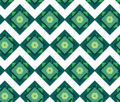 Grunge colorful geometric seamless pattern vector