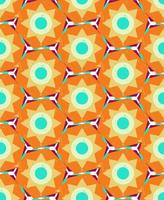 Grunge colorful geometric seamless pattern vector