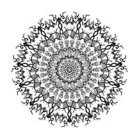 Mandala Line Template vector