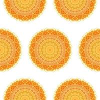 Mandala Seamless Pattern vector