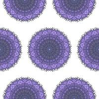 Mandala Seamless Pattern vector