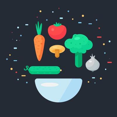 Fresh Vegetable Salad