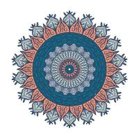 Mandala Line Template vector