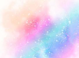 Abstract colorful floral background vector