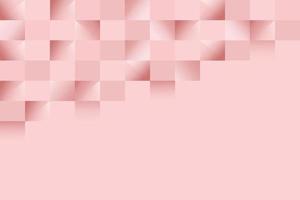 vector fondo rosa cuadrado geométrico. se puede utilizar en diseño de portadas, diseño de libros, fondo de sitios web.