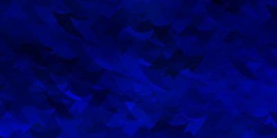 Dark BLUE vector layout with rectangles, triangles.