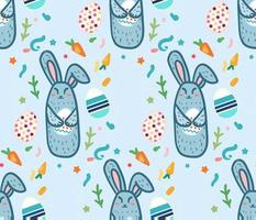 Happy Easter Rabbit vector