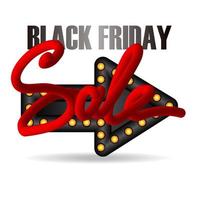 Black Friday Sale vector