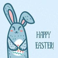 Happy Easter Rabbit vector