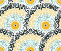 Mandala Seamless Pattern vector