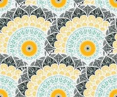 Mandala Seamless Pattern vector