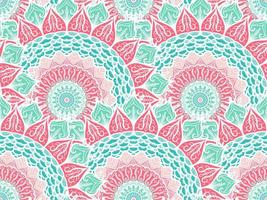 Mandala Seamless Pattern vector