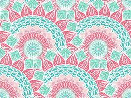 Mandala Seamless Pattern vector