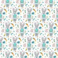 Happy Easter Rabbit vector