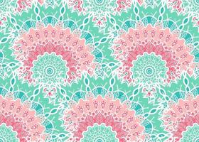 Mandala Seamless Pattern vector