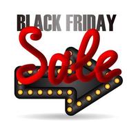 Black Friday Sale vector