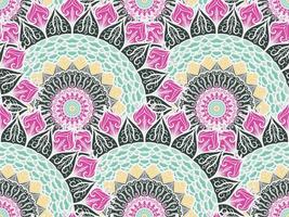 Mandala Seamless Pattern vector