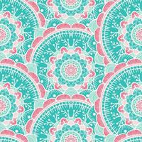 Mandala Seamless Pattern vector