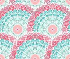 Mandala Seamless Pattern vector