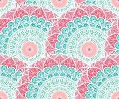 Mandala Seamless Pattern vector