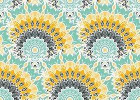Mandala Seamless Pattern vector