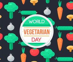 World Vegetarian Day vector